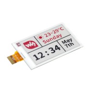 264x176, 2.7inch E-Ink raw display, three-color